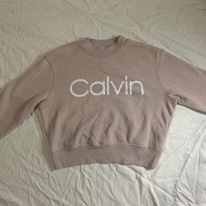 Calvin Klein Cropped Sweatshirt